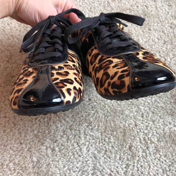 New! Cole Haan Bria Calf Hair Sneakers-8 - Picture 6 of 7